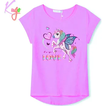 Dívčí tričko Dětské tričko KUGO vel.98,104,110,122