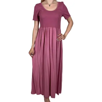 Dámské šaty New Colection Dámské šaty mix barvy OLGA Barva: Růžová