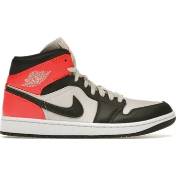 Dámské tenisky Jordan 1 Mid Newsprint Light Orewood Brown (W) Velikost: 40.5 DQ6078-100