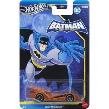 auto na autodráhu Hot Wheels Silver Series DC Batman The Brave And The Bold Batmobile