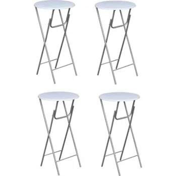 Barová židle zahrada-XL Čtyři barové stoly 60650