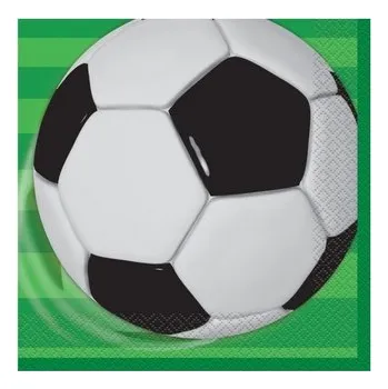 Papírový ubrousek Papírové ubrousky 3D Fotbal 16 ks