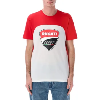 Pánské tričko Triko ducati corse (bílá, červená, vel. 2xl)