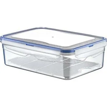 Dóza na potraviny dóza 2,6l obdél. 26x18x8cm, patent.víčko, plast