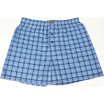 Pánské spodní prádlo PESAIL Pánské nadměrné trenky vzor Velikost: 7XL, Barva: modrá jeans