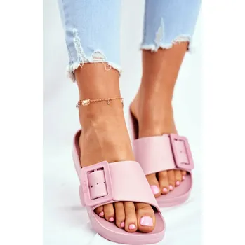 Dámské pantofle BIG STAR SHOES Dámské Dámské elegantní pantofle Big Star - růžové Růžová 41 (2776928)