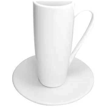 Sálek+podsálek Latté Macchiato 1750050001 BÍLÁ (2ks)