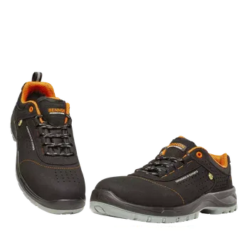 Pracovní obuv Obuv Bennon Nux S1P ESD NM LOW Non metallic - černá - 42 AKCE