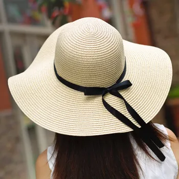 Klobouk VFstyle Dámský slaměný klobouk Beck krémový
