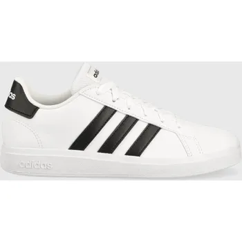 Chlapecká obuv Dětské sneakers boty adidas GRAND COURT bílá barva GW6511 00X, EUR 28.5
