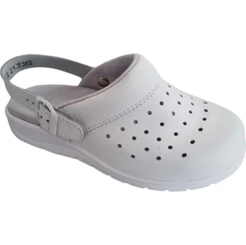 Dámská zdravotní obuv Protetika zdravotní pracovní pantofel 0231 p bílá Velikost: 43