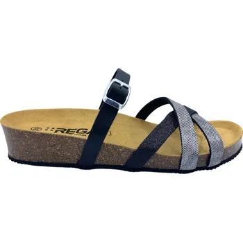 Dámské pantofle REGA shoes K953 stříbrná 42