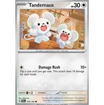 Sběratelská karetní hra Pokémon PAR 153/182 Tandemaus - Paradox Rift Stav: Near Mint, Verze: NORMAL