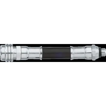 Hadice k inflátoru s rychlospojkou JTLine LP, opletená, černá (70/75/80/90 cm) Délka: 70 cm