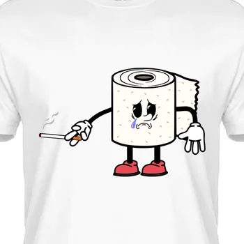 Dámské tričko Organická trička Vtipná | Tričko s toaleťákem