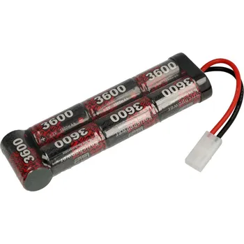 RC náhradní díl Robitronic NiMH baterie 8.4V 3600mAh plochá Tamiya
