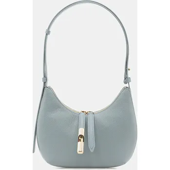 Kabelka Kožená kabelka Furla WB01500.BX3353.3963S modrá 95X, vel. ONE SIZE