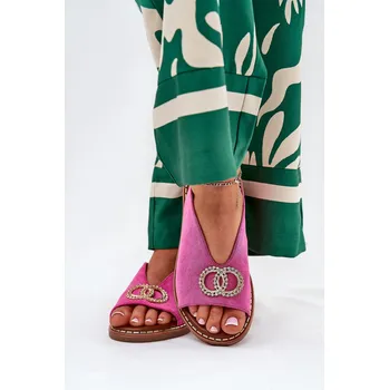 Dámské sandále Dásmské sandály A8228 růžové - Yolera 40