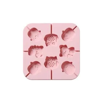 Forma na pečení Silikonová forma na lízátka zvířátka - Cakesicq