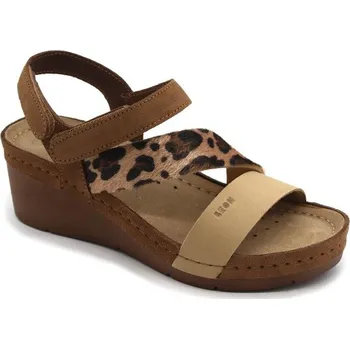 Dámské sandále Leon Leons Dina New 1120 - Leopard Velikost: 40
