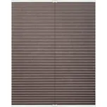 Lichtblick Plisovaná roleta, od 45 x 130 cm (šedohnědá, 100 x 130 cm)