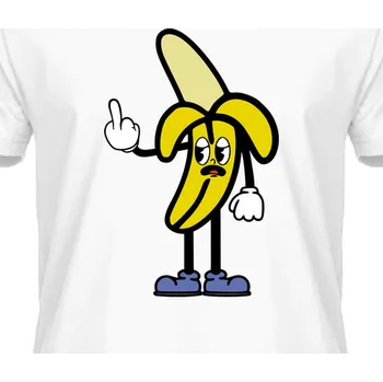 Pánské tričko Organická trička Vtipná | Vtipné tričko - Banán, co mluví za tebe