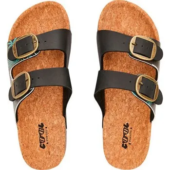 Dámské pantofle pantofle COOL Feather BLACK velikost bot 39