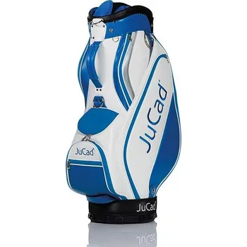 Golfový bag JuCad Pro cart bag, bílo/modrý