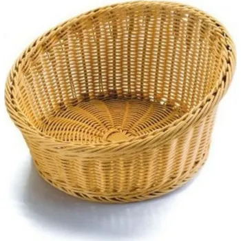 chlebník TOMGAST Košík na pečivo polypropylen - kulatý otevřený