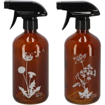 Sklenice Skleněný rozprašovač 500 ml Herbal – Esschert Design ID_1619930