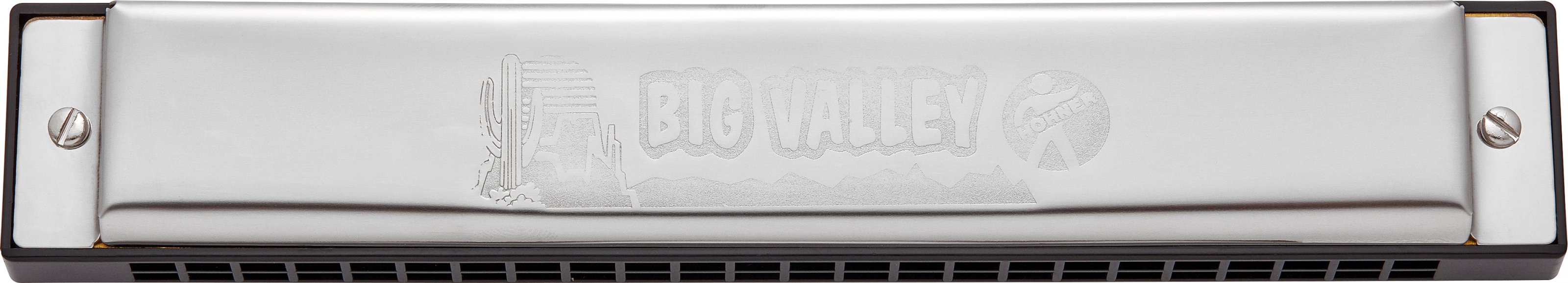 Hohner Big Valley in C 2550 48 Harmonica Salão Musical de Lisboa