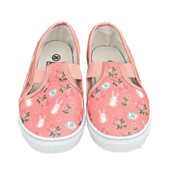 Dívčí bačkory Dětské papuče na gumičku Barva: Růžová, Velikost: 30