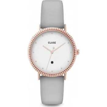 Hodinky Dámské hodinky s šedým koženým řemínkem Cluse Le Couronnement ID_1300610