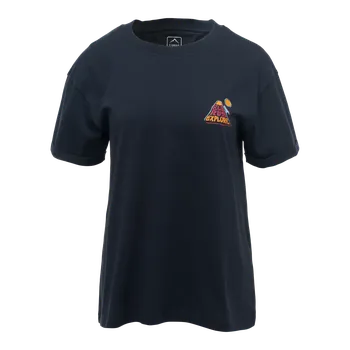 Dámské tričko Dámské Tričko s krátkým rukávem ELBRUS RESA WO'S M000245014 – Tmavě modrá XL