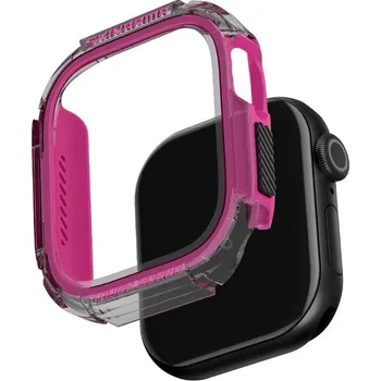 Pouzdro na mobilní telefon SKINARMA Atom kryt Apple Watch 42mm tmavě růžový