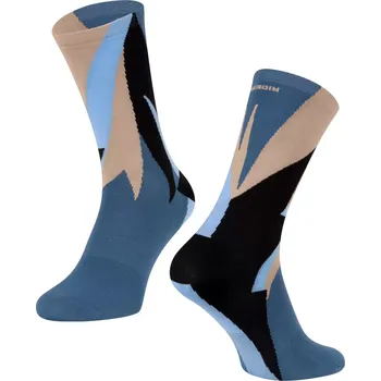 Pánské ponožky ponožky FORCE FREERIDE, modré S-M/36-41