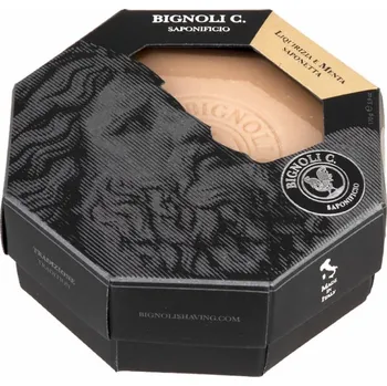 Mýdlo Saponificio Bignoli Carlo Liquirizia e Menta sprchové mýdlo 170 g