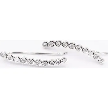 Náušnice Stříbrné náušnice na puzetu