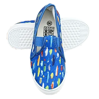 Dívčí bačkory Dětské papuče na gumičku Barva: Modrá, Velikost: 33