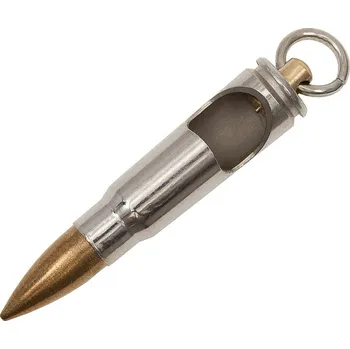 Přívěsek MFH Přívěšek na klíče s otvírákem na lahve Patrona AK-47 stříbrná