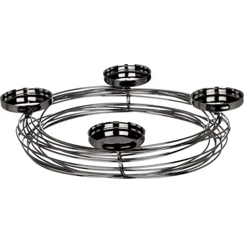 Svícen EGLO LIVING EG427163 stříbrná