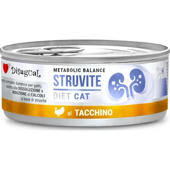 Krmivo pro kočku 24ks-24x85g Disugual Urinary krocan vlhké krmivo pro kočky