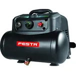 FESTA Kompresor bezolejový 6L, výkon 1,2kW, 230V, 1-8 Bar