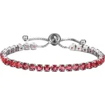 Gaira® Náramek 3238 Silver, Barva červená