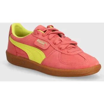 Pánská obuv Semišové tenisky Puma Palermo Cobalt Glaze oranžová barva, 396463 22X, EUR 40.5