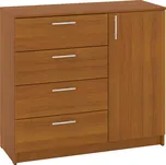 Vomaks Komoda K-4-1 světlý ořech