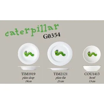 Talíř Talíř hluboký 19 cm housenka