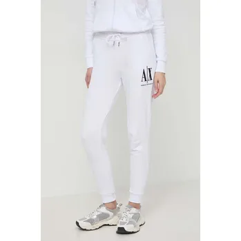 Dámské kalhoty Kalhoty Armani Exchange 8NYPCX YJ68Z NOS 8NYPCX.YJ68Z bílá 00X, vel. S
