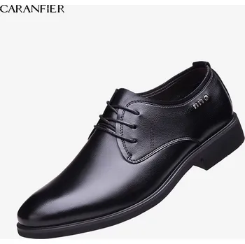 Pánské polobotky Pánské kožené polobotky společenské a business Barva: Černá, Velikost: 41