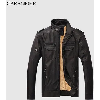 Moto bunda Pánská kožená bunda v retro stylu Barva: Černá, Velikost: M